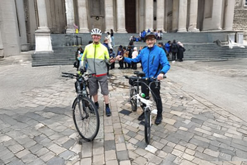 Phil and Joe Cycle Challenge – raising money for Christian Aid